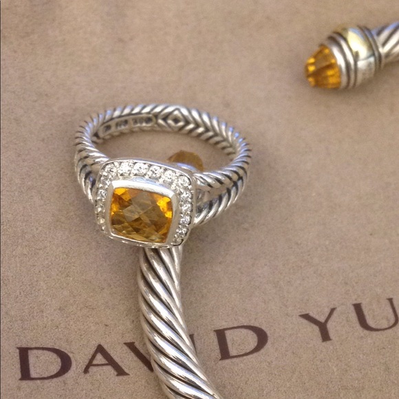 David Yurman Albion Citrine ring - Picture 2 of 3